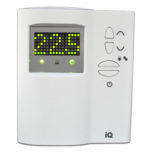 iQ10.2H- Ψηφιακός Θερμοστάτης Χώρου για Ξενοδοχεία με Είσοδο Καρτοδέκτη & Auto Adapt PID